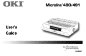 Oki MB491Plus Guide:  User's ML490/491 (English)