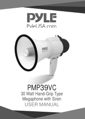 Pyle PMP39VC Instruction Manual