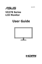 Asus VX278H User Guide