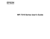 Epson WorkForce Pro WF-7310 Users Guide