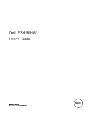 Dell P3418HW Users Guide