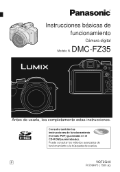 Panasonic dmc fz3 Digital Still Camera - Spanish