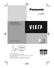 Panasonic TC-32ES600 Owners Manual