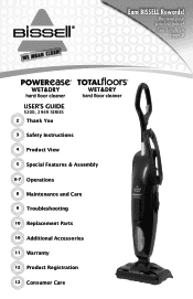 Bissell Total Floors Wet Dry Vac 2949 User Guide