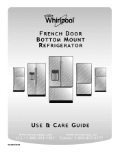 Whirlpool WRF736SDAM Use & Care Guide