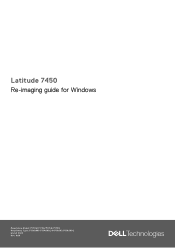 Dell Latitude 7450 Re-imaging guide for Windows