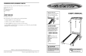 Weslo Wetl2202 Instruction Manual
