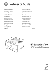 HP LaserJet Pro 4001-4004n Reference Guide 1