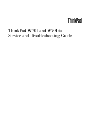 Lenovo ThinkPad 701 Service Guide