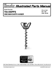Tanaka TIA-350PFS Parts List