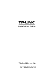 TP-Link Auranet EAP220 EAP220 V1 Quick Install Guide