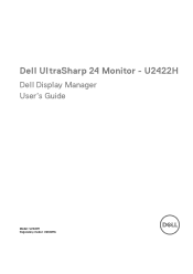 Dell U2422H Display Manager Users Guide