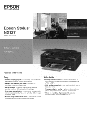 Epson Stylus NX127 Product Brochure