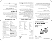 Black & Decker D2030 User Manual