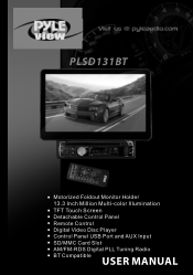 Pyle PLSD131BT User Manual
