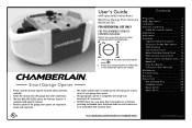Chamberlain B4545 B4545 B6765 Users Guide - English French