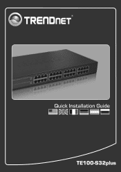 TRENDnet TE100-S32plus Quick Installation Guide