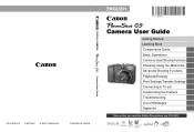 Canon 2082B001 PowerShot G9 Camera User Guide