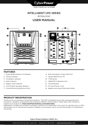 CyberPower PR750LCD3C User Manual