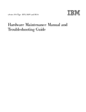 IBM 8836 Hardware Maintenance Manual