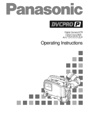 Panasonic AJPD900W AJPD900W User Guide