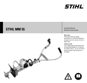Stihl MM 55 STIHL YARD BOSS174 Product Instruction Manual