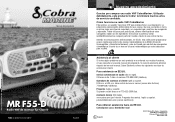 Cobra MR F55B-D MRF55D_MANL_SPAN