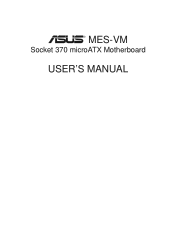 Asus MES-VM MES-VM User Manual