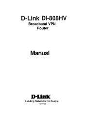D-Link DI-808HV Product Manual