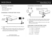 Insignia NS-MB2604 Quick Setup Guide