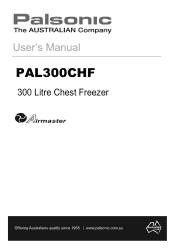 Palsonic pal300chf Owners Manual