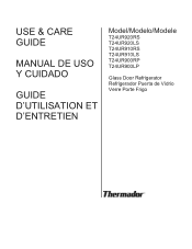 Thermador T24UR910LS Instruction manual