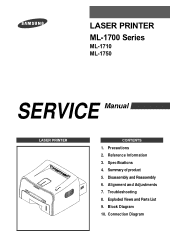 Samsung ML 1710 Service Manual