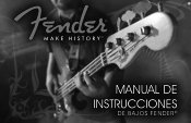 Fender Fender Electric Bass Guitars Owners Manual