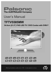 Palsonic TFTV5585MW Owners Manual