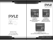 Pyle PMX462 Instruction Manual