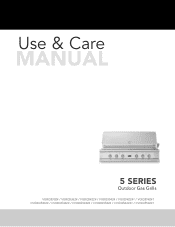 Viking VGBQ53624 Use and Care Manual