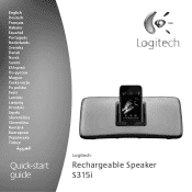 Logitech S315i Getting Started Guide