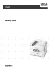 Oki C9600hnColorSignage C9600 Printing Guide