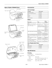 Epson CX6600 Product Information Guide