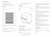 Fisher and Paykel DD24DI9 N Quick Reference guide