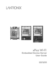 Lantronix xPico Wi-Fi Embedded Wi-Fi Module User Guide