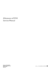 Dell Alienware m15 R4 Service Manual