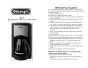 DeLonghi DC76 Owner Manual