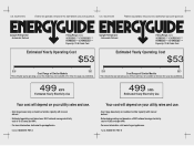 Viking FDRB5362R Energy Guide