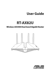Asus RT-AX82U GUNDAM RT-AX82U users manual in English