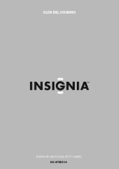 Insignia NS-HTIB51A User Manual (Spanish)