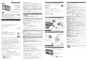 Panasonic DMC-SZ3W DMC-SZ3K Owner's Manual (English)