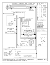 Frigidaire GLEB27M9FS Wiring Schematic