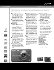 Sony DSC-W170/R Marketing Specifications (Red Model)